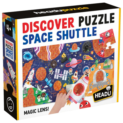 HEADU Discover Puzzle Space Shuttle | Educational Toys