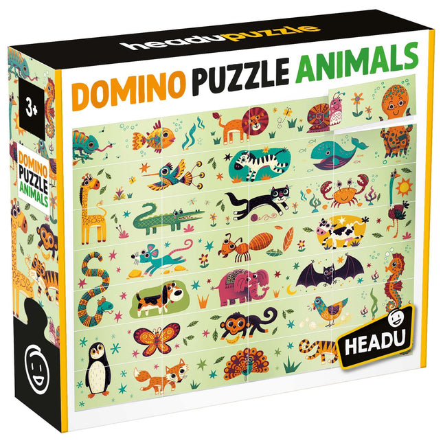 HEADU Domino Puzzle Animals | Educational Toys