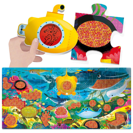 HEADU Discover Puzzle Yellow Submarine | Educational Toys