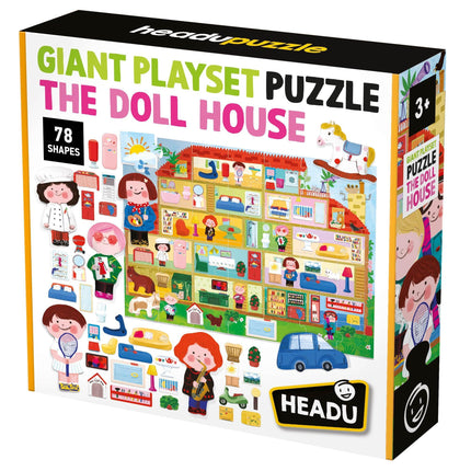 HEADU Giant Playset Puzzle The Doll House | Educational Toys