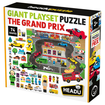 HEADU Giant Playset Puzzle The Gran Prix | Educational Toys