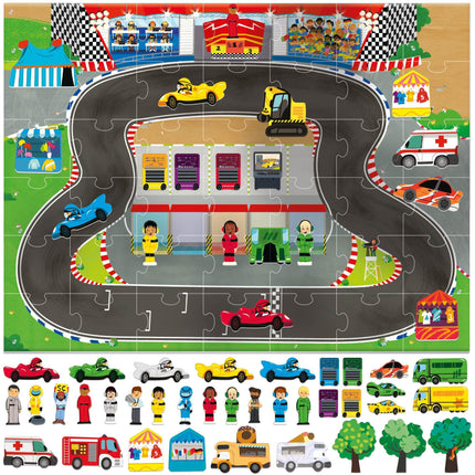 HEADU Giant Playset Puzzle The Gran Prix | Educational Toys