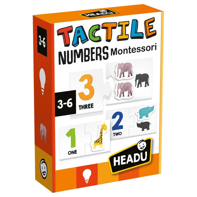 HEADU Montessori  Tactile Numbers | Educational Toys