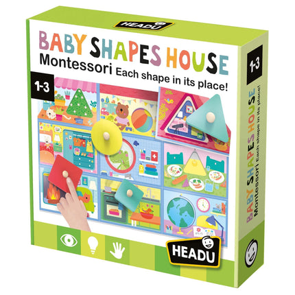 HEADU Montessori Baby Shapes House | Educational Toys