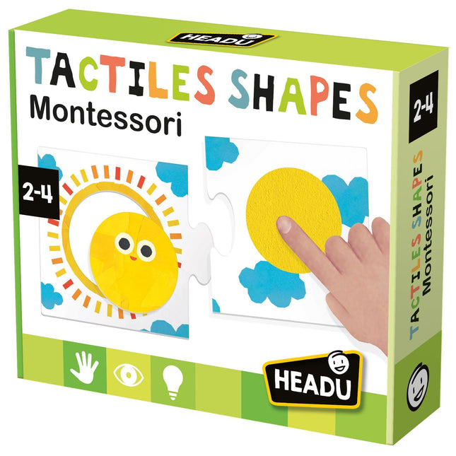 HEADU Montessori  Tactiles Shapes | Educational Toys