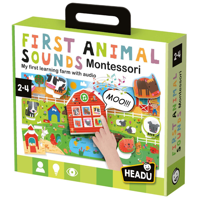 HEADU Montessori  First Animal Sounds | Educational Toys