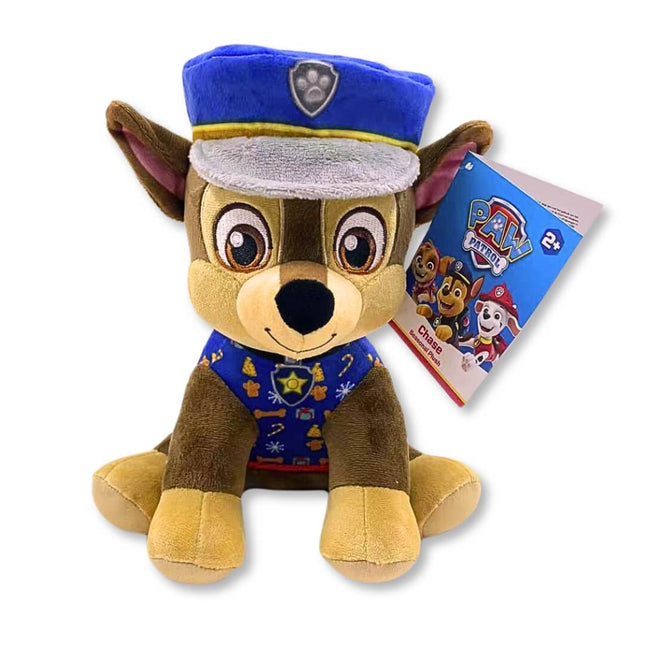 Paw Patrol 16cm Sitting Keychain 3pk  - Christmas Print