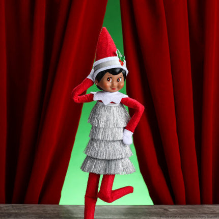 The Elf on the Shelf Claus Couture Collection Tiny Tinsel Dress