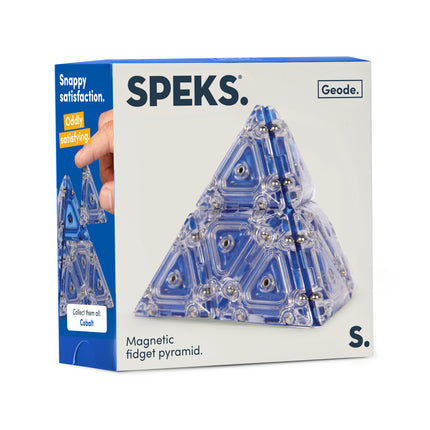 Speks Geode. - The Magnetic Fidget Crystal Pyramid