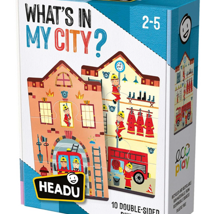 HEADU What's in My City | Educational Toys