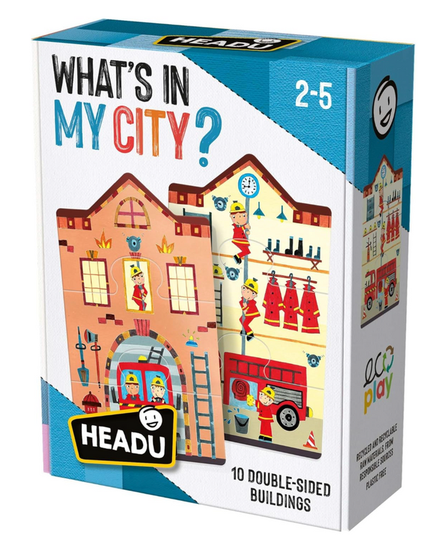 HEADU What's in My City | Educational Toys