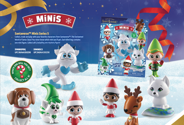 The Elf on the Shelf Santaverse Minis Series 5