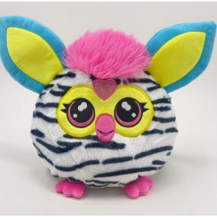 Furby Plush 18.5cm Fluffy Short Hair (Black Stripes) *subject to final approval*