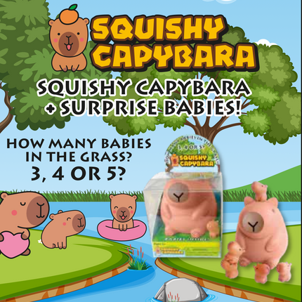 Squishy Capybara | 12 pc CDU