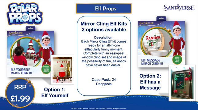 The Elf on the Shelf® Window Clings