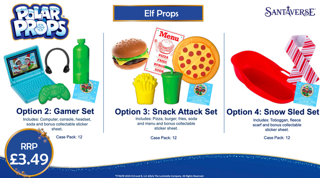 The Elf on the Shelf® Polar Props Mini Sets