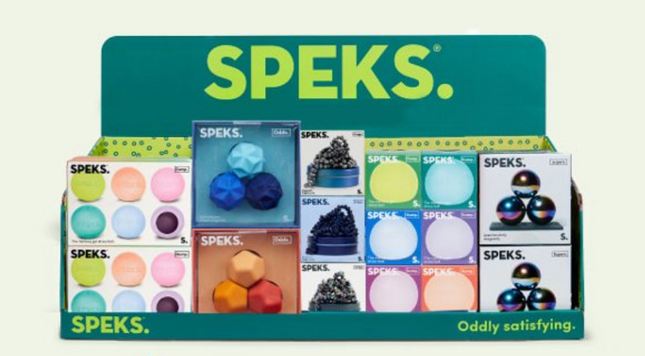 *New* Speks Multi-product display with Mini Gump