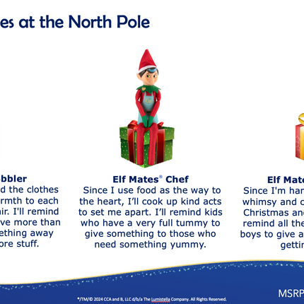 Elf Mates® - Assort. 18P Basic