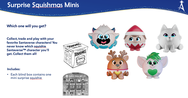 The Elf on the Shelf Santaverse Smushmas Minis