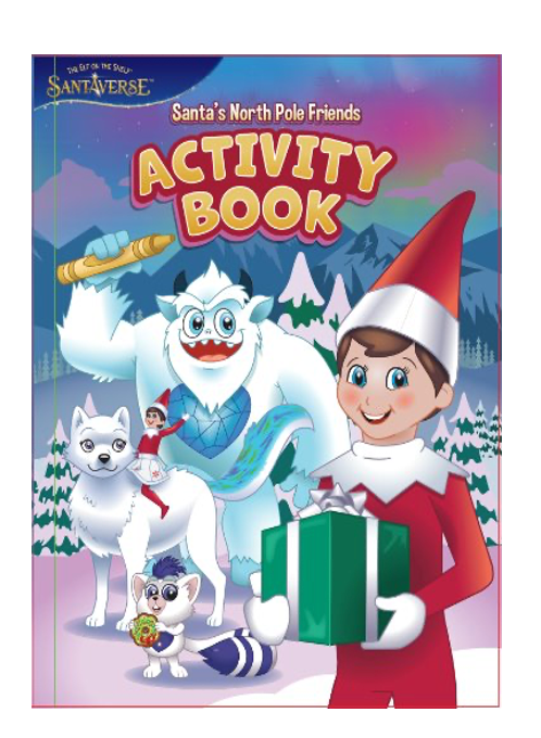 The Elf on the Shelf Santa's North Pole Friends Activity Book