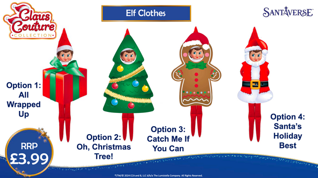 The Elf on the Shelf Elf Mates Costumes