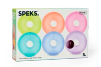 *New* Speks Mini Gump Multi Colour Packs - The Memory Gel Stress Ball