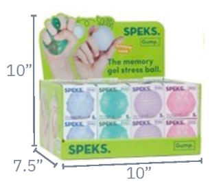*New* Gump Surface 48 Display Mix - The Memory Gel Stress Ball - 6cm