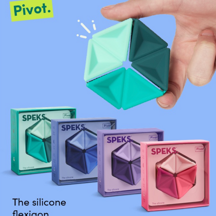 *New* Speks - Pivot Assorted 24 Case and Display - 6 of each colour