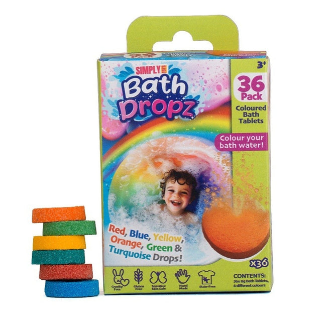 36 Childrens Bath Colour Drop Tablets