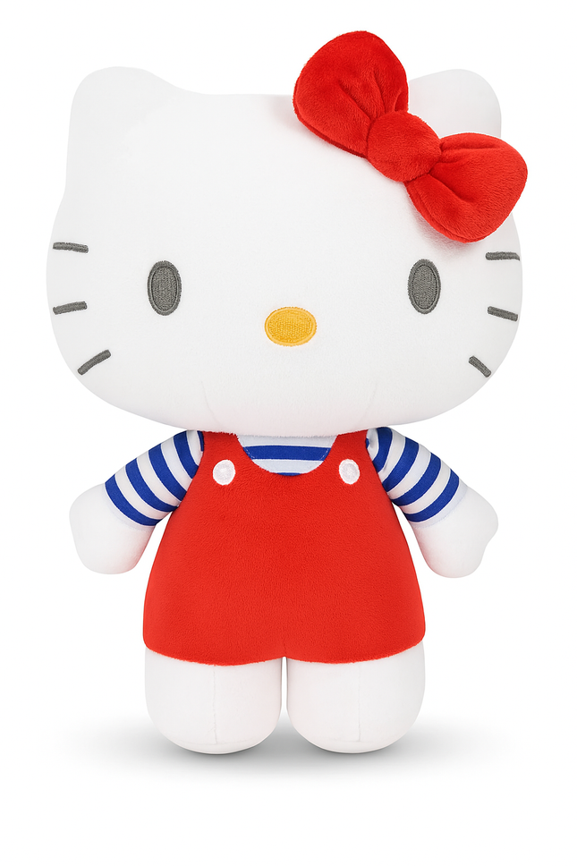30cm Hello Kitty Soft Plush Toy - Red