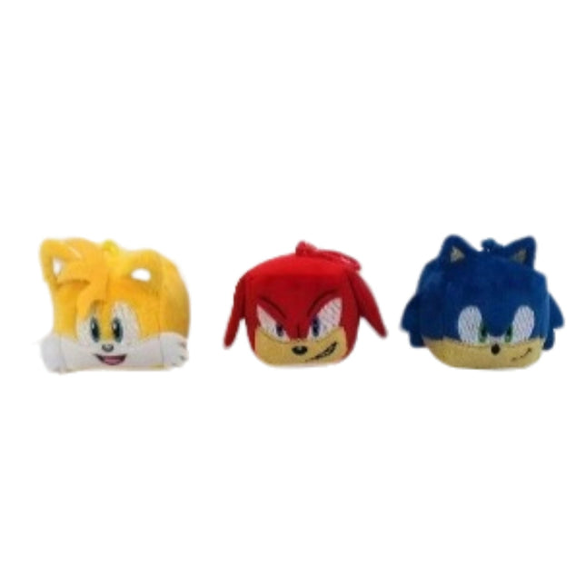 6cm Sonic Cube with Keychain (no Sound) Characters: Sonic, Tails, Knuckles (CDU)