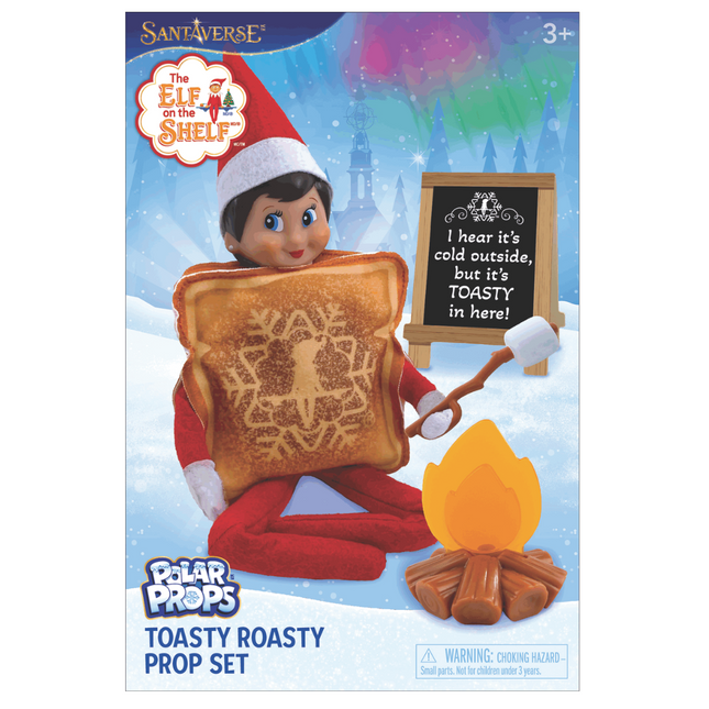 The Elf on the Shelf Polar Props Toasty Roasty Prop Set