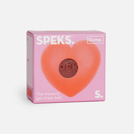 Gump Heart (Single Colours) - The Memory Gel Stress Ball - 6cm