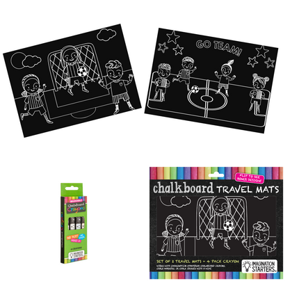 Imagination Starters® Chalkboard Travel Mat - Football