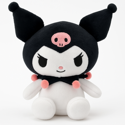 15cm Mini Plush Sitting - Kuromi