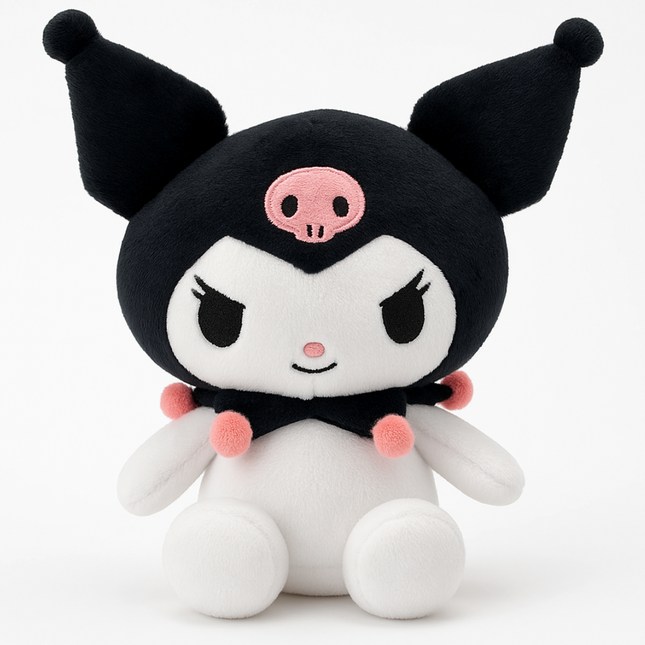 15cm Mini Plush Sitting - Kuromi