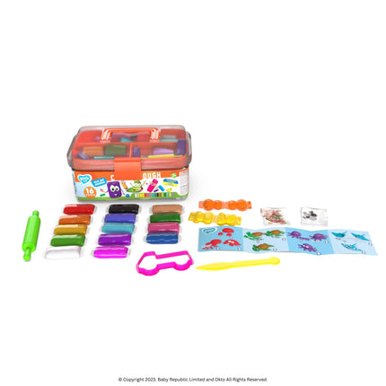 Lovin ™ Colour Dough Modelling Set - Okto Clay