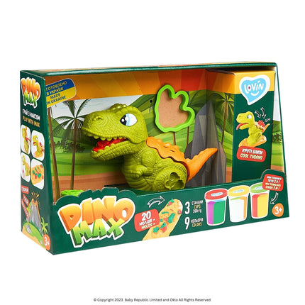 Lovin™ Dinosaur Play Dough Play Set - Okto Clay