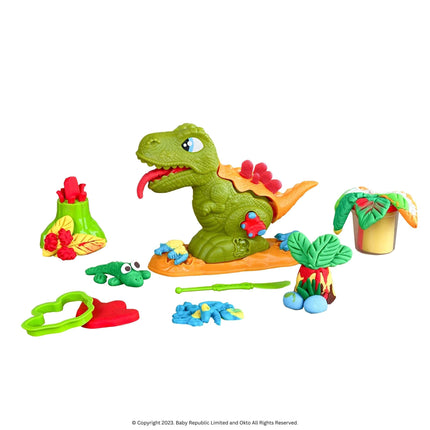 Lovin™ Dinosaur Play Dough Play Set - Okto Clay