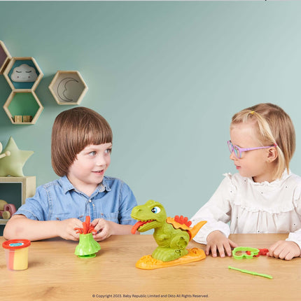 Lovin™ Dinosaur Play Dough Play Set - Okto Clay