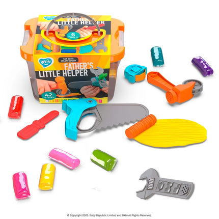 Lovin™ Father's Little Helper Colour Dough Set - Okto Clay