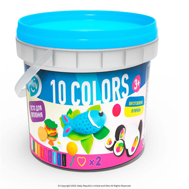 Lovin™ Mini Play Dough Bucket - Okto Clay