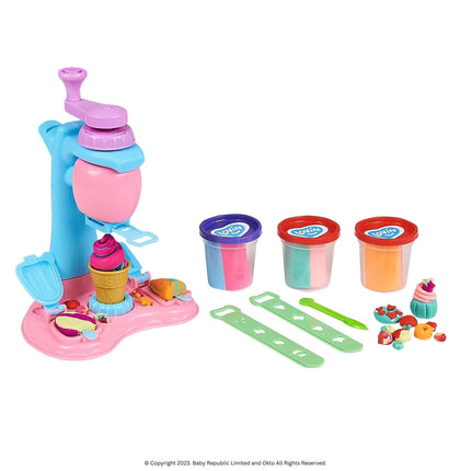 Lovin™ Play Dough Ice Cream Cafe Play Set - Okto Clay