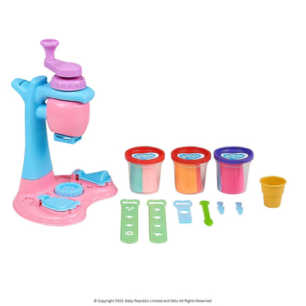 Lovin™ Play Dough Ice Cream Cafe Play Set - Okto Clay