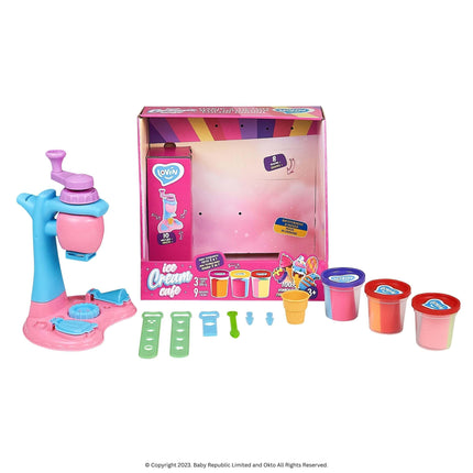 Lovin™ Play Dough Ice Cream Cafe Play Set - Okto Clay