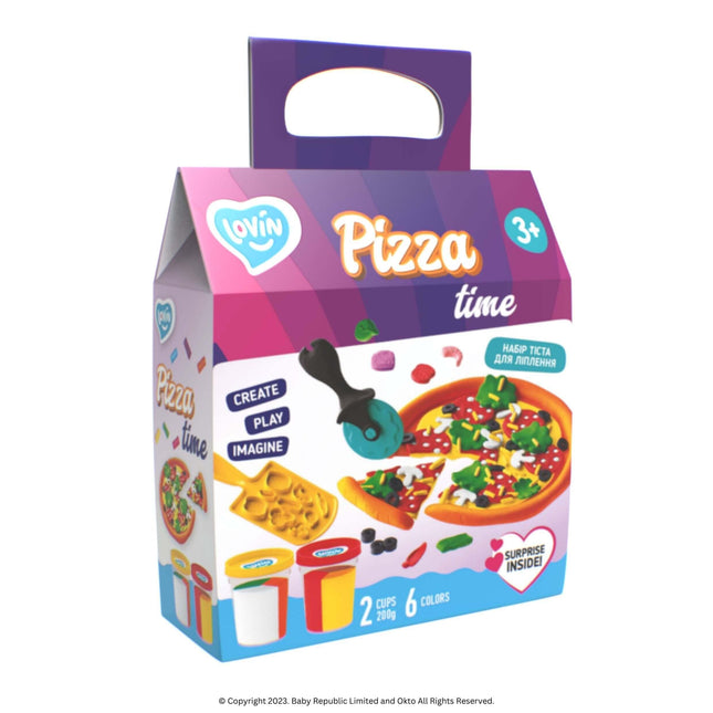 Lovin™ Play Dough Pizza Making Set - Okto Clay