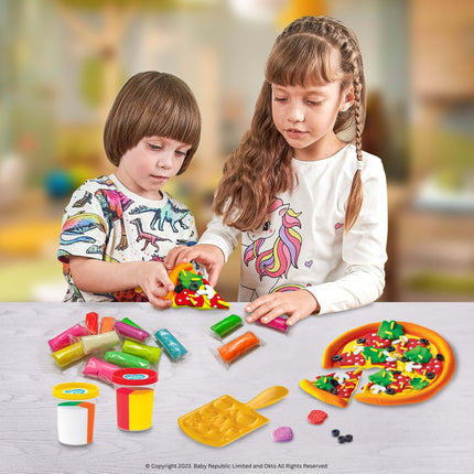 Lovin™ Play Dough Pizza Making Set - Okto Clay