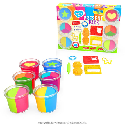 Lovin™ Lovin Play Dough Present Pack Play Set - Okto Clay