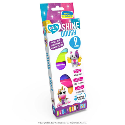 Lovin™ Play Dough Set - Shine - Okto Clay