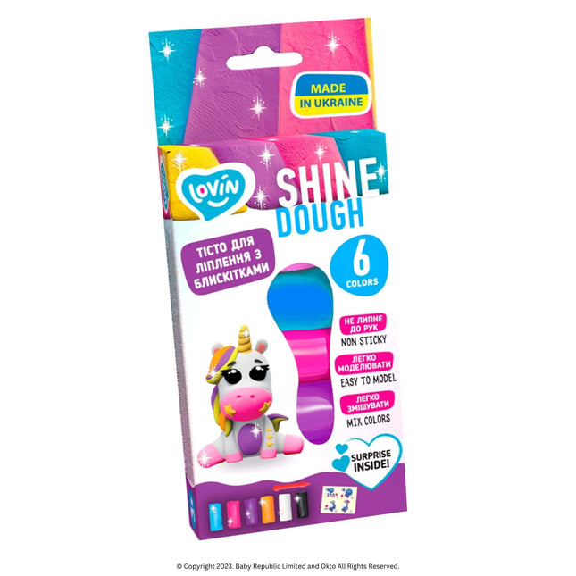 Lovin™ Play Dough Set - Shine - Okto Clay